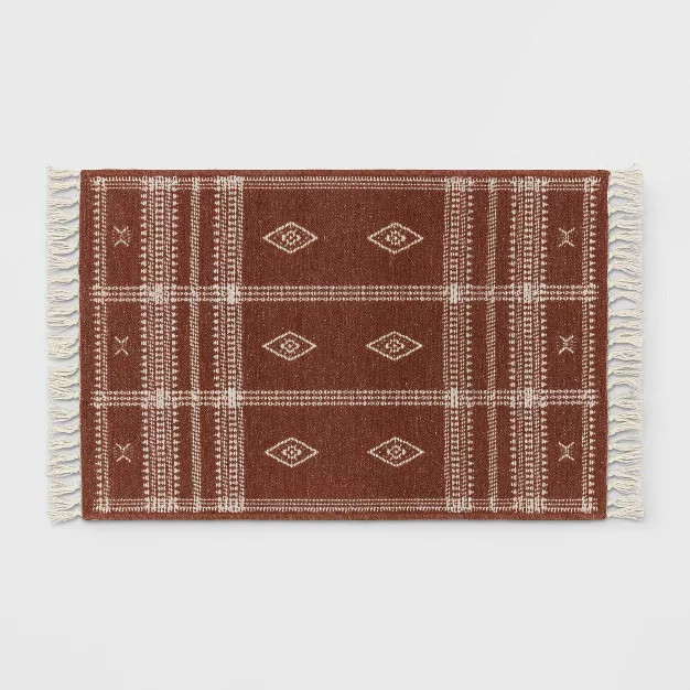 2'3"x3'9" Southwest Plaid Accent Rug - Project 62™ | Target