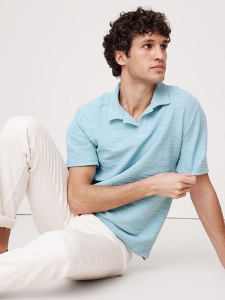 Slub Bouclé Polo | Banana Republic (US)