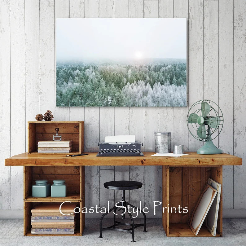 Forest Wall ArtModern Wall ArtForest PrintCountry | Etsy | Etsy (US)