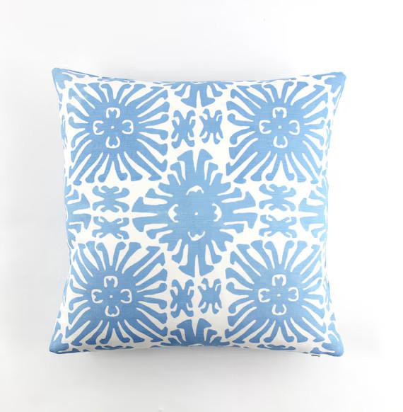 Quadrille China Seas Sigourney Small Scale Pillow shown in | Etsy | Etsy (US)