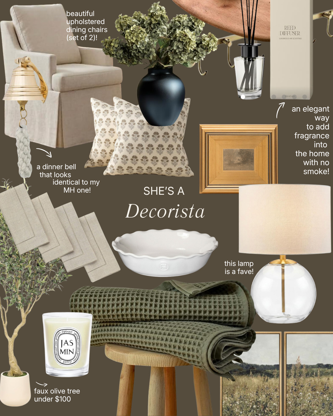 She's a decorista! Loving the cozy cottage vibes I've found at Amazon. Crazy because there are so many good dupes. #LTKHome
 

 