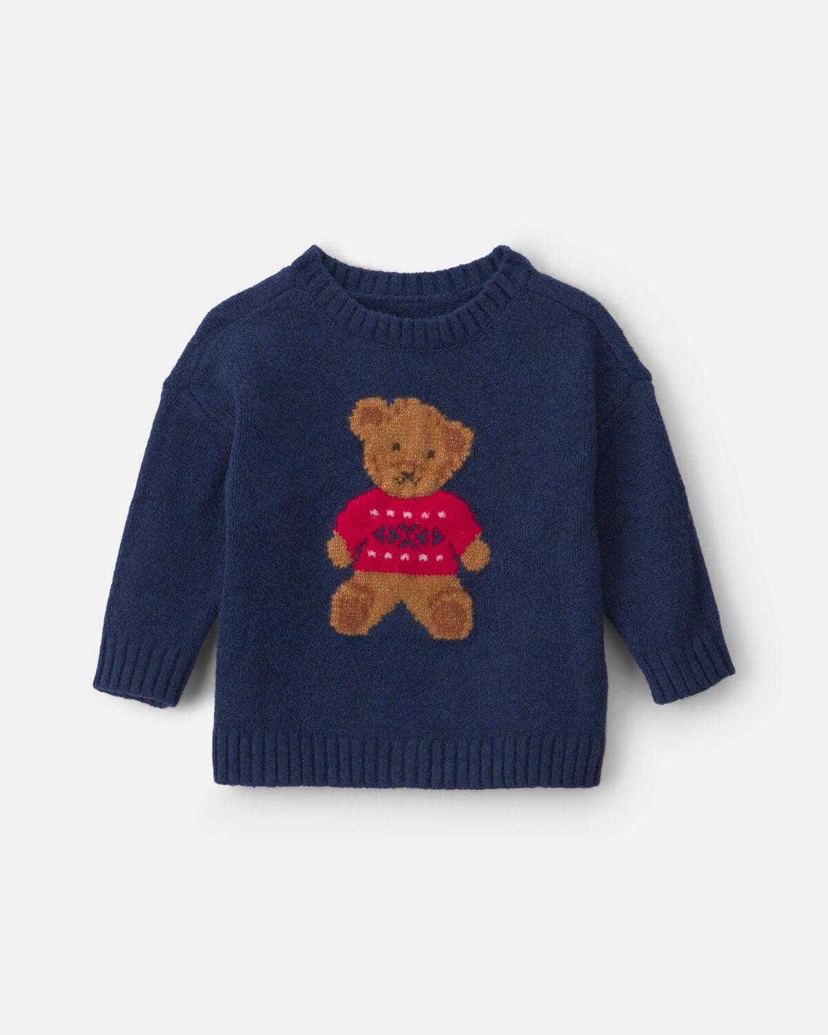 Baby Bear Sweater - Navy Blue | Carter's Inc