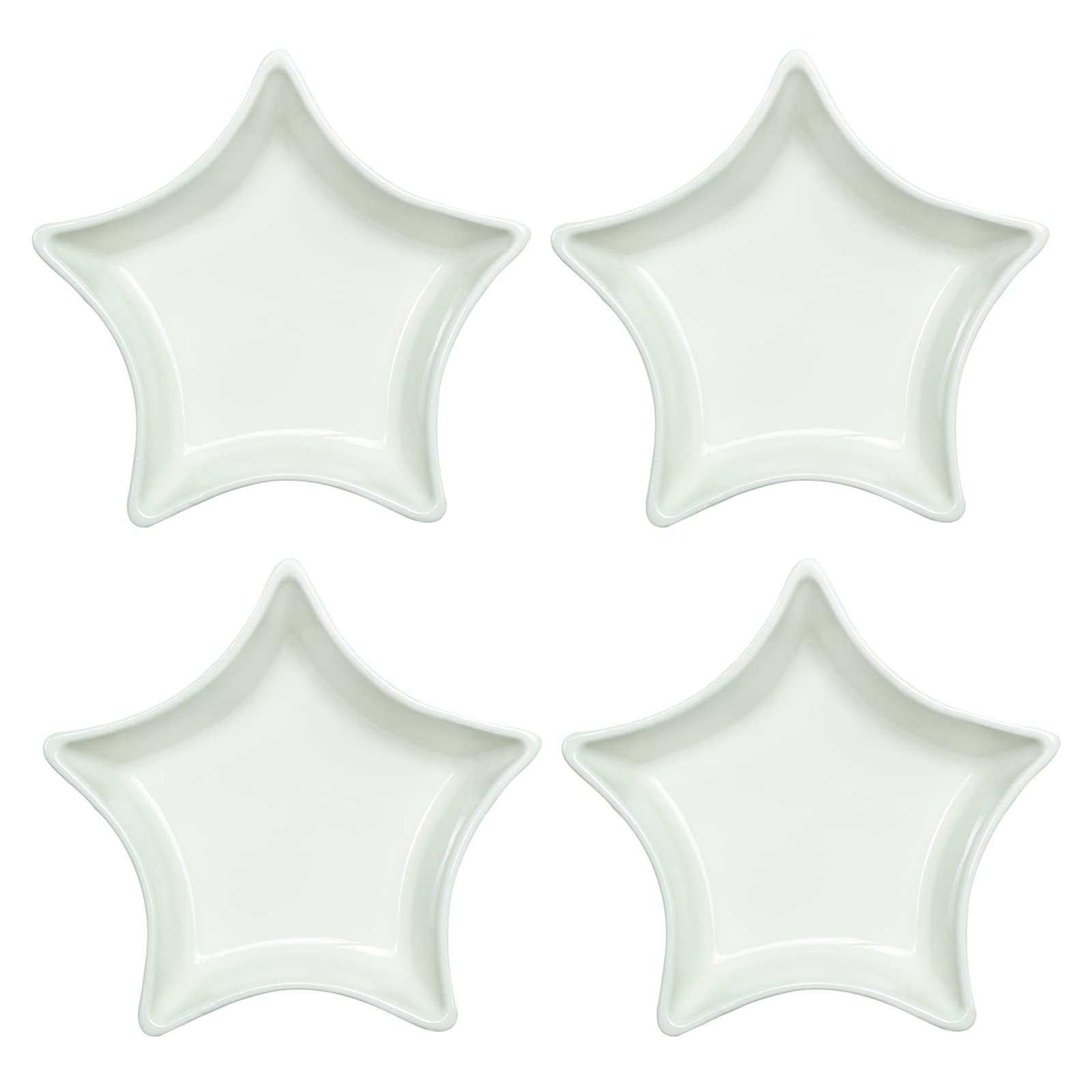 Star Shaped Multipurpose Ceramic Sauce Dish Seasoning Dishes Sushi Dipping Bowl Appetizer Plates ... | Amazon (US)