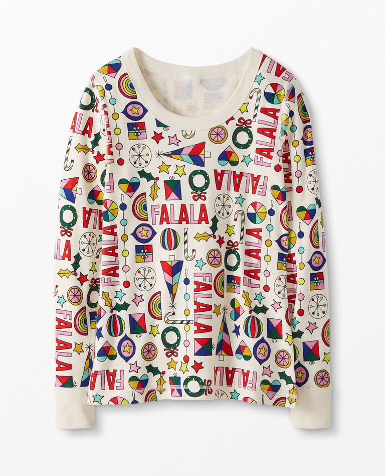 Women's Long John Pajama Top | Hanna Andersson
