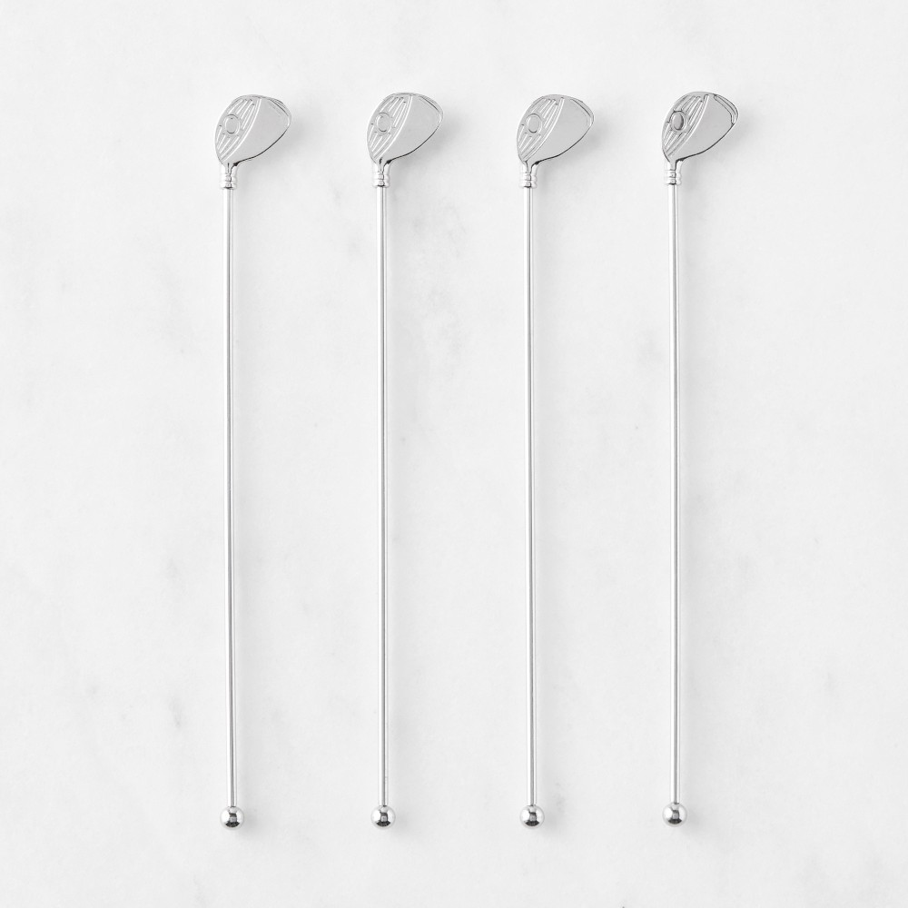 Clubhouse Golf Stirring Sticks, Set of 4 | Williams-Sonoma