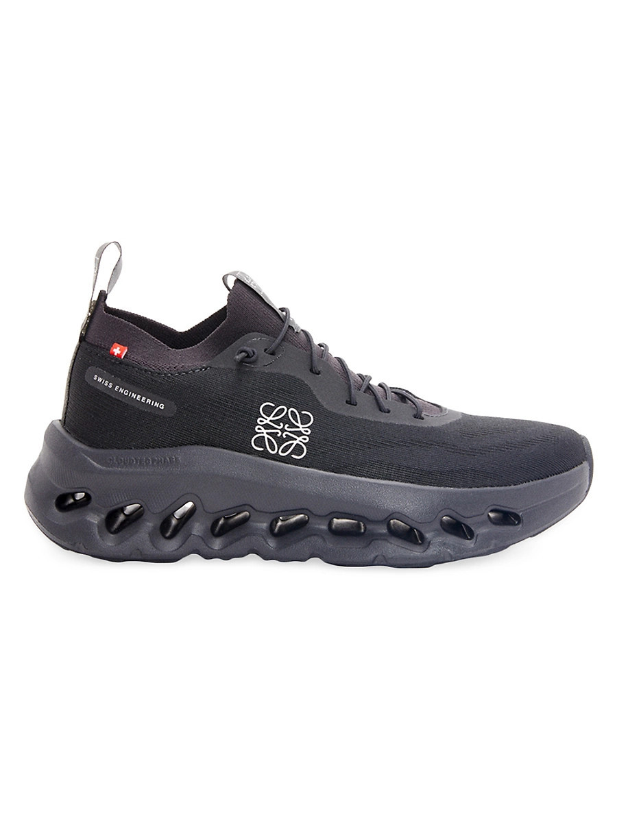 LOEWE x On Women's Cloudtilt Anagram Logo Sneakers - All Black - Size 8 | Saks Fifth Avenue