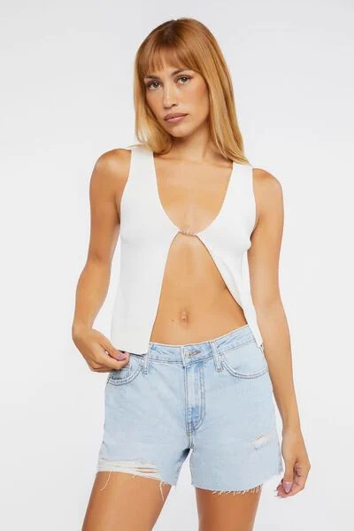 Distressed Denim Shorts | Forever 21 (US)