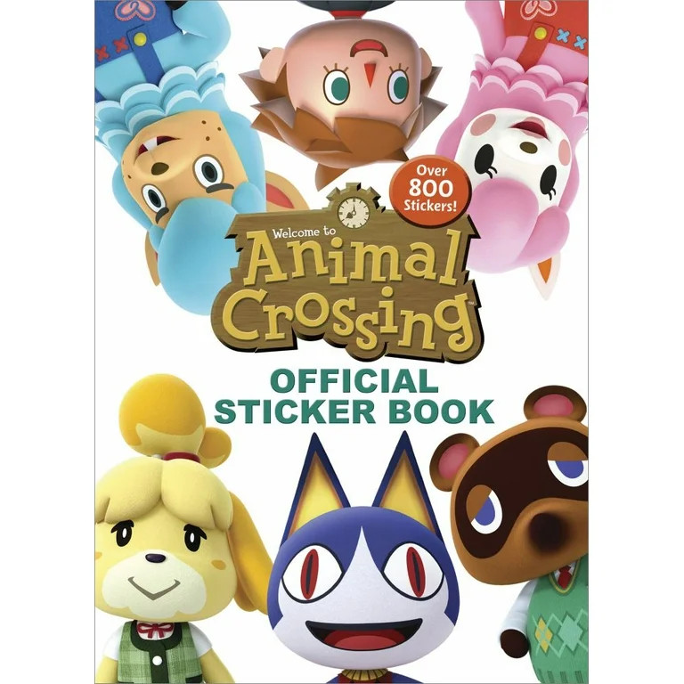 Animal Crossing Official Sticker Book (Nintendo®) (Paperback) | Walmart (US)