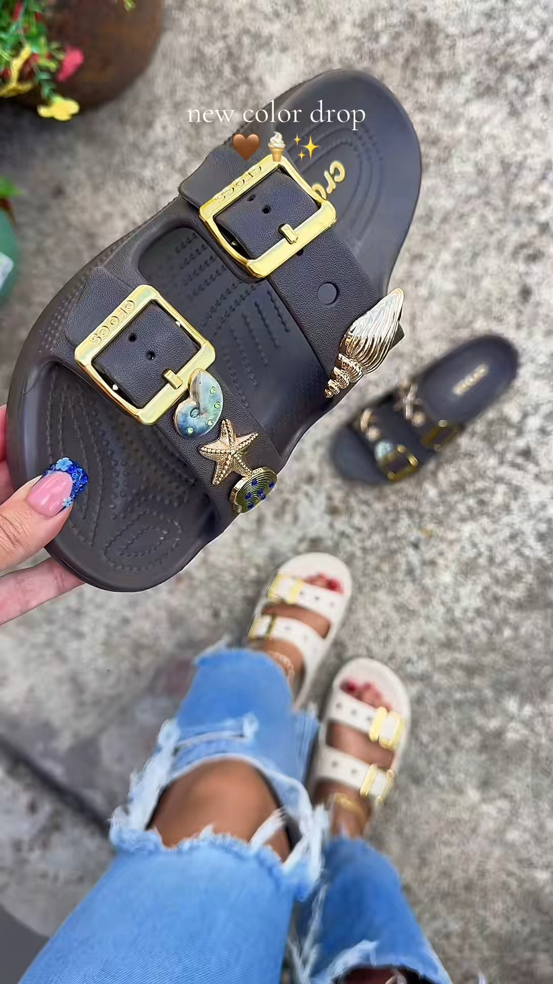 Espresso color crocs just dropped! #crocs #crocssandals #crocsaturdaysandals #ad 

 #LTKootd #LTKWorkwear #LTKTravel