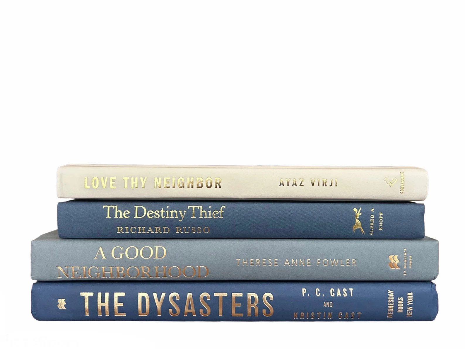 Blue and Gray Books - Decorative Books - Staging Books - Stack of Books - Books by Color - Books ... | Etsy (US)