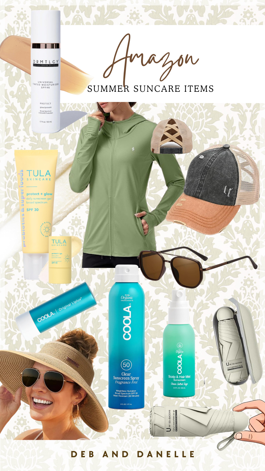 Here are some sun care items from @Amazon to help protect you from the hot Summer sun, including a variety of SPF products, sun shirt, hats, and personal shade umbrella. 

 #LTKselfcare #LTKSeasonal #LTKTravel