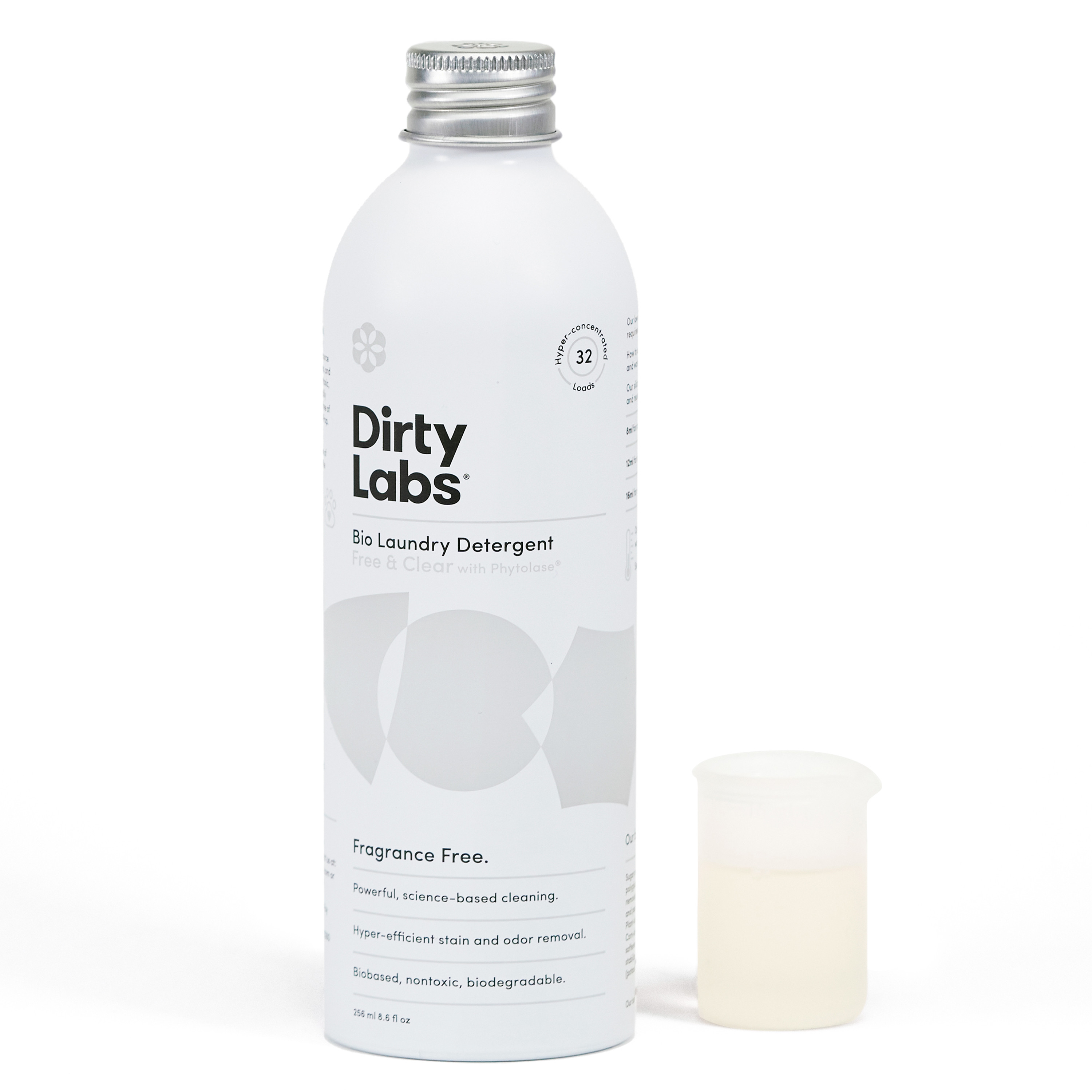 Dirty Labs Bio Laundry Detergent with Phytolase® - Free & Clear | Grove