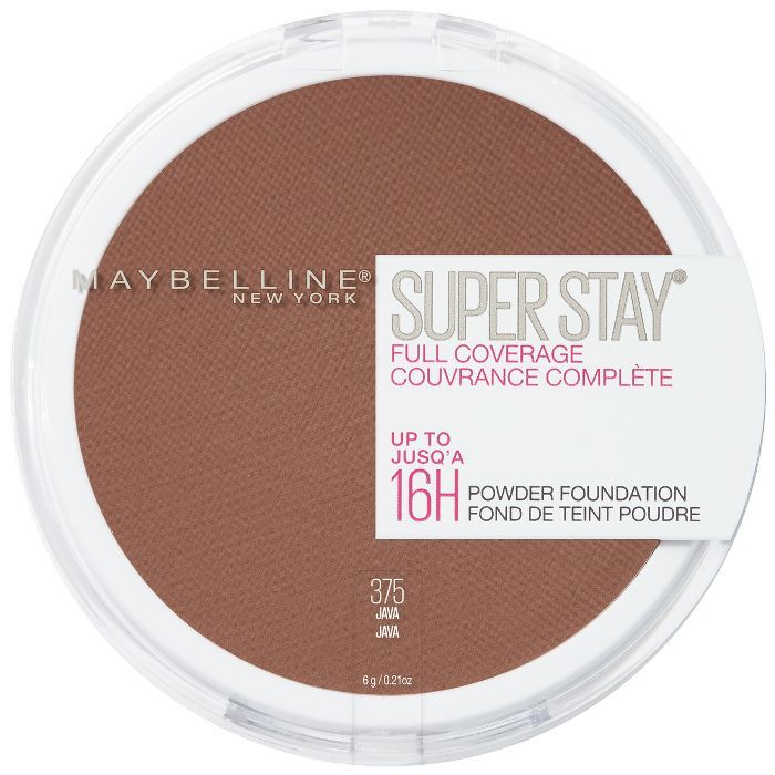 Maybelline Super Stay Full Coverage Pressed Powder Foundation - 0.18oz | Target