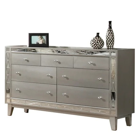 Coaster Company Leighton Dresser, Metallic Mercury | Walmart (US)