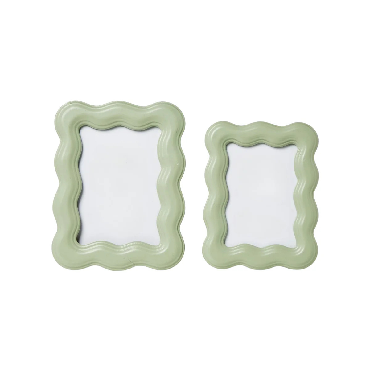 Set of 2 Wavy Wood Photo Frames | The Well Appointed House, LLC
