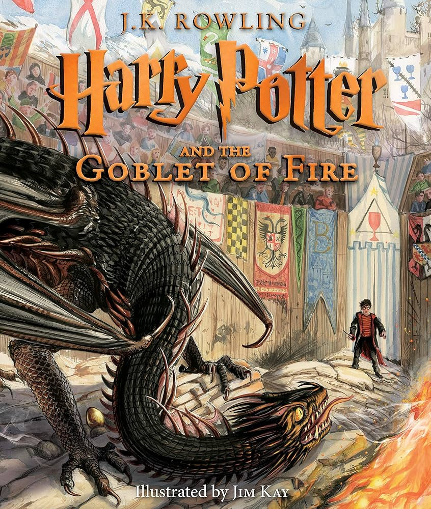 Harry Potter and the Goblet of Fire: The Illustrated Edition (Harry Potter, Book 4) (4) | Amazon (US)