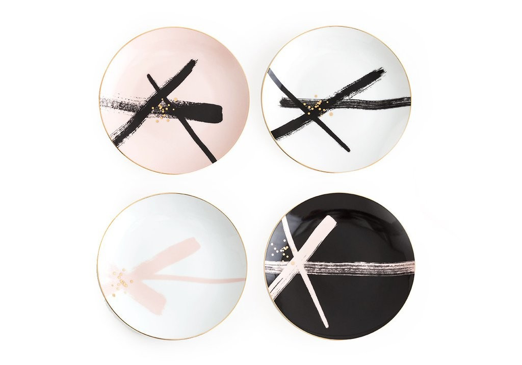 BRUSH STROKE PLATES | Alice Lane Home Collection