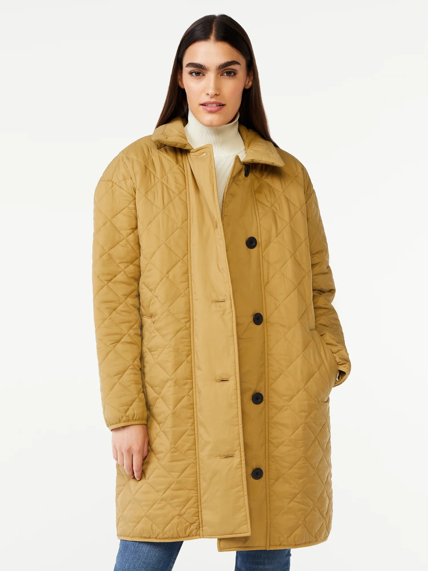 Free Assembly Women's Oversized Liner Jacket | Walmart (US)