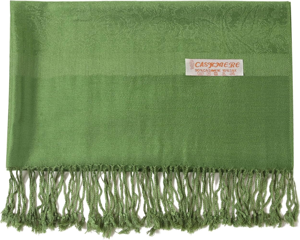 Paisley Pashmina Silk Scarf Shawl Jacquard Cashmere Wrap Stole Two Tones Reversible | Amazon (US)