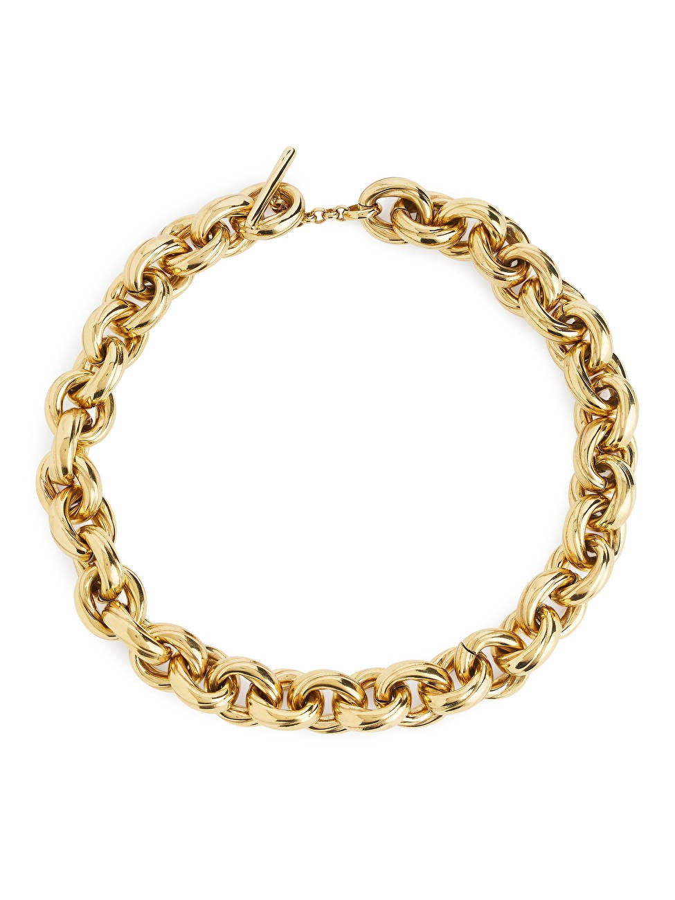 Klobige, vergoldete Halskette - Gold - Bags & accessories - ARKET DE | ARKET (EU)