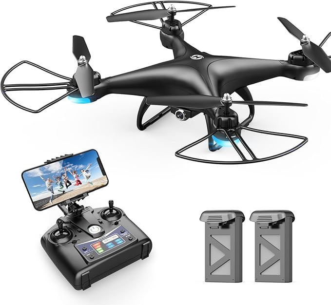 Holy Stone HS110D FPV RC Drone with 1080P HD Camera Live Video 120°Wide-Angle WiFi Quadcopter wi... | Amazon (US)
