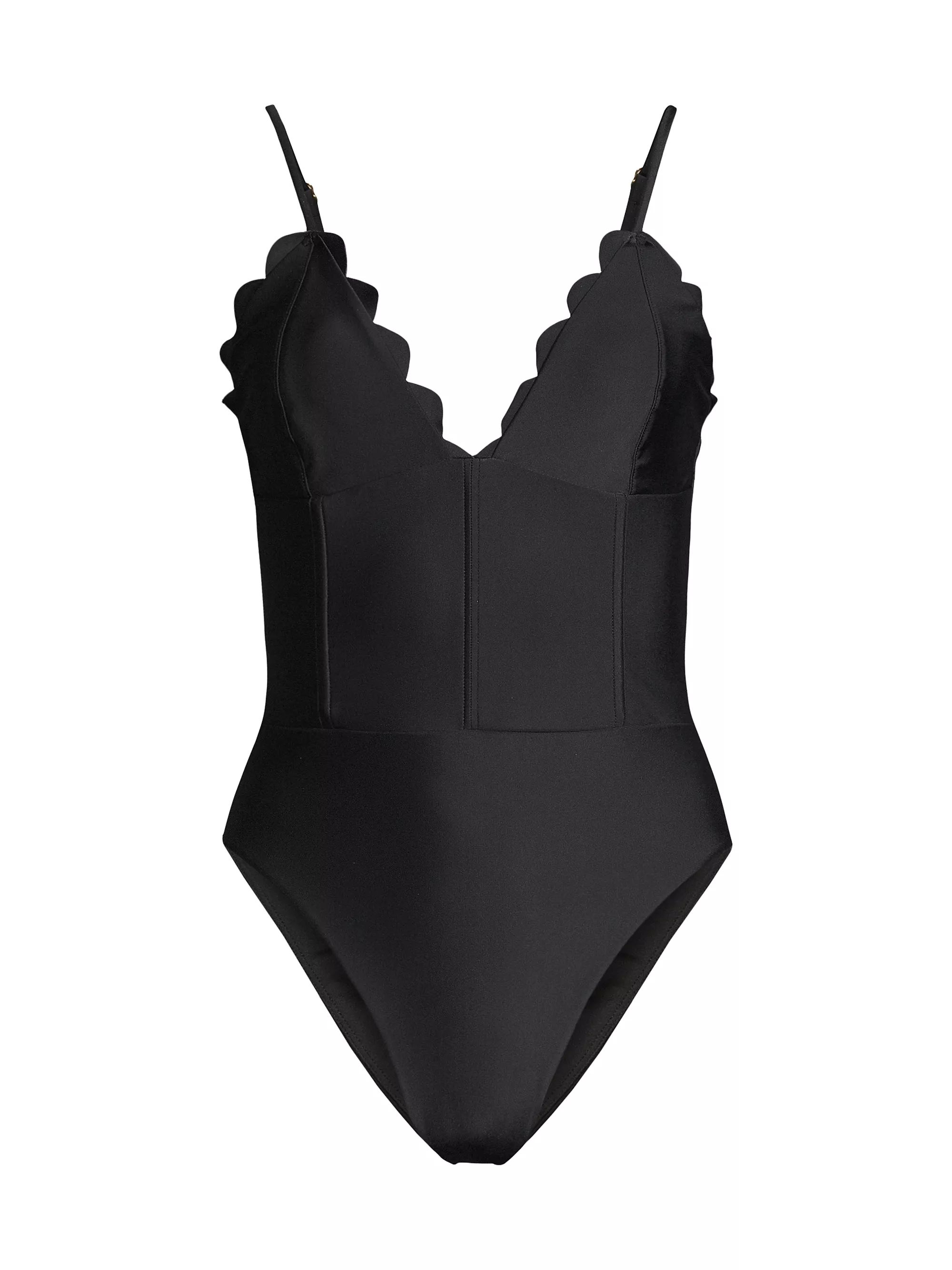 Mikayla Scalloped One-Piece Swimsuit | Saks Fifth Avenue
