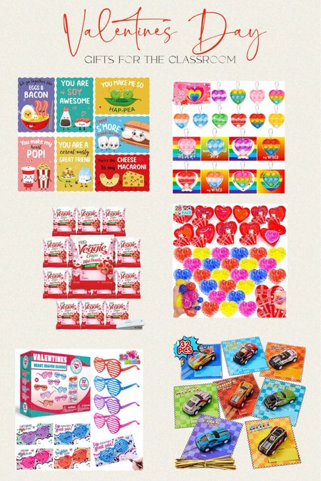 Valentine’s Day gift guide for classroom 

Valentines Day Gifts for Kids Classroom Prizes- 30 Pack Heart Sensory Pop Toys with Valentines Cards for Kids School / Joyseller Pack of 35 Valentines Day Cards for Kids School | 7 Assorted Designs of Valentines Cards with 35 Scented Stickers & 35 Envelops | Valentines Gifts for Boys Girls Classroom Exchange / Set of 32 Pack Die-Cast Racing Cars- Valentine Cards for Kids Boys / JOYIN 32 Packs Valentines Day Shade Glasses with Gift Cards Heart Shaped Shutter Glasses Heart Glasses Valentines Day / Sensible Portions Garden Veggie Snacks Mini Hearts Sea Salt Veggie Chips, Valentine's Day, Pack of 15 / Valentines Day Gifts for Kids- 28 Pack Valentines Cards with Heart Shaped Fidget Stress Balls, Valentines Hearts Box Stress Relief Toys for Kids

#valentines #giftguide #valentinesday #amazon #stressball #heart #classroom #gabrielapolacek #love #cupid #xoxo

#LTKGiftGuide #LTKkids #LTKSeasonal