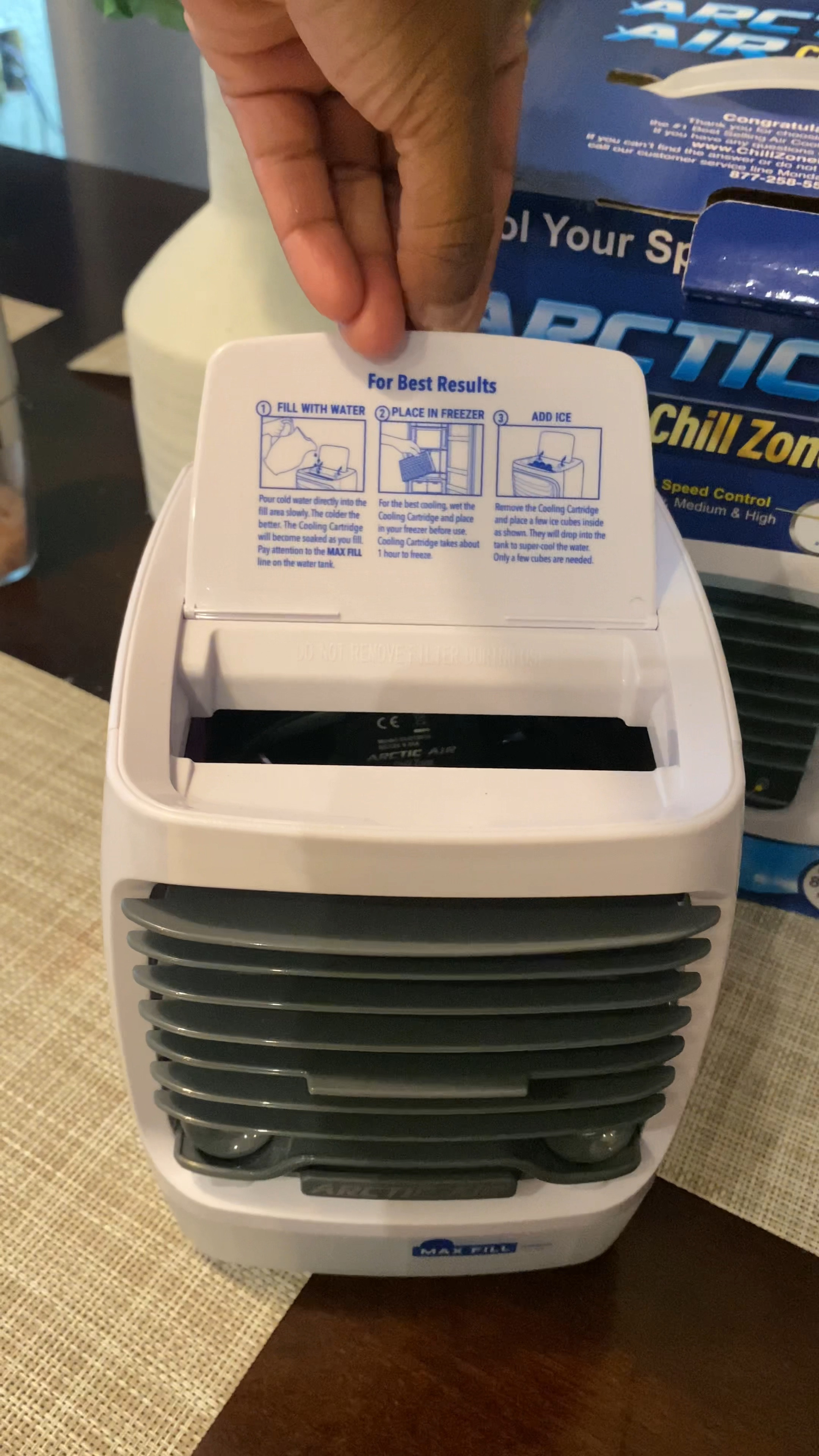 Loving this little device to cool down small spaces in these high temps. I’m using it on my patio but it would also be perfect for a bedside table or desk space. #coolair #patiofinds #targetfinds 

#LTKFindsUnder50 #LTKHome #LTKVideo