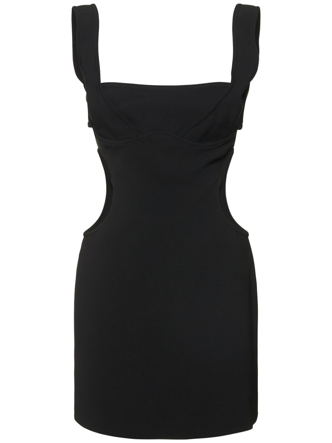 Double Crepe Cutout Mini Dress | Luisaviaroma