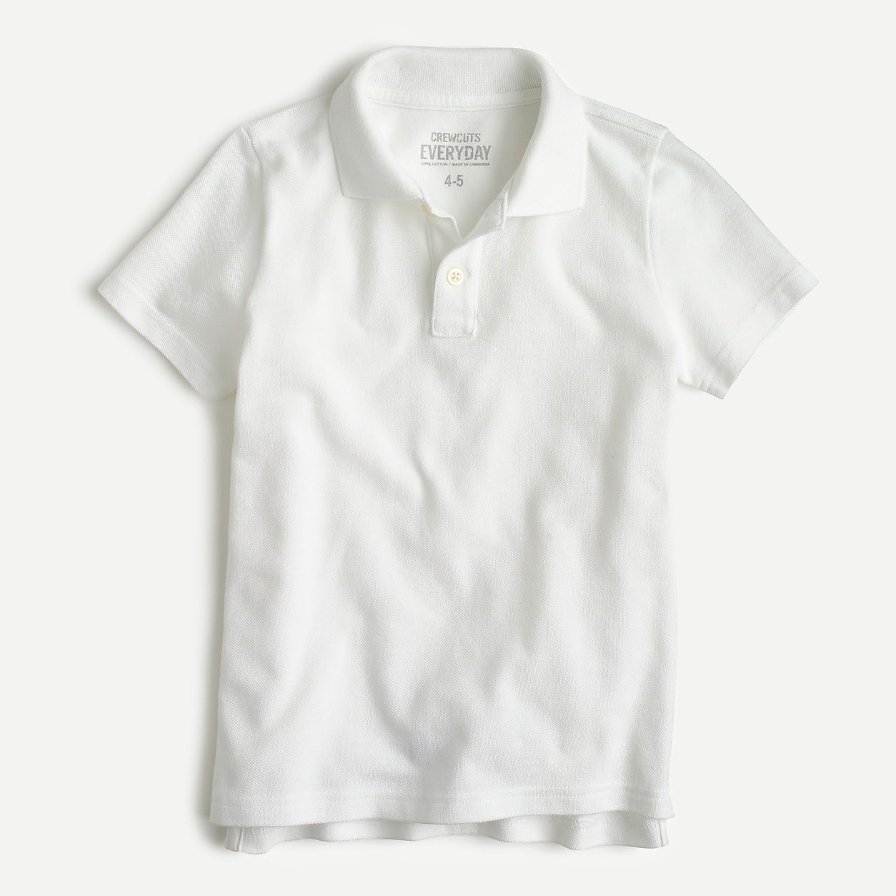 Kids' piqué polo shirt | J.Crew US