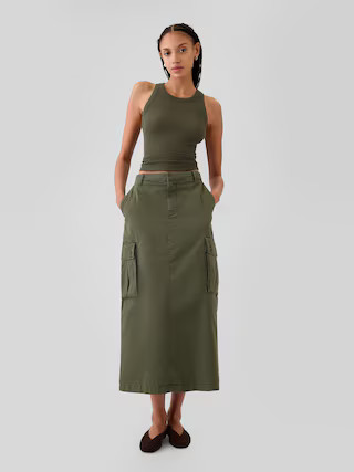 Utility Cargo Midi Skirt | Gap (US)