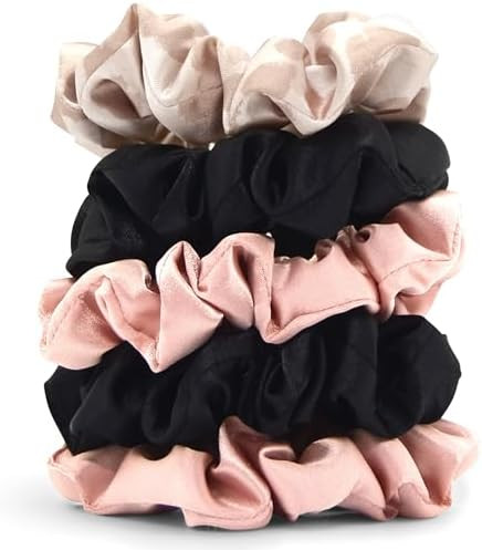 Kitsch Satin Scrunchies for Women - Softer Than Silk Scrunchies | Hair Ties No Damage for Frizz-F... | Amazon (US)