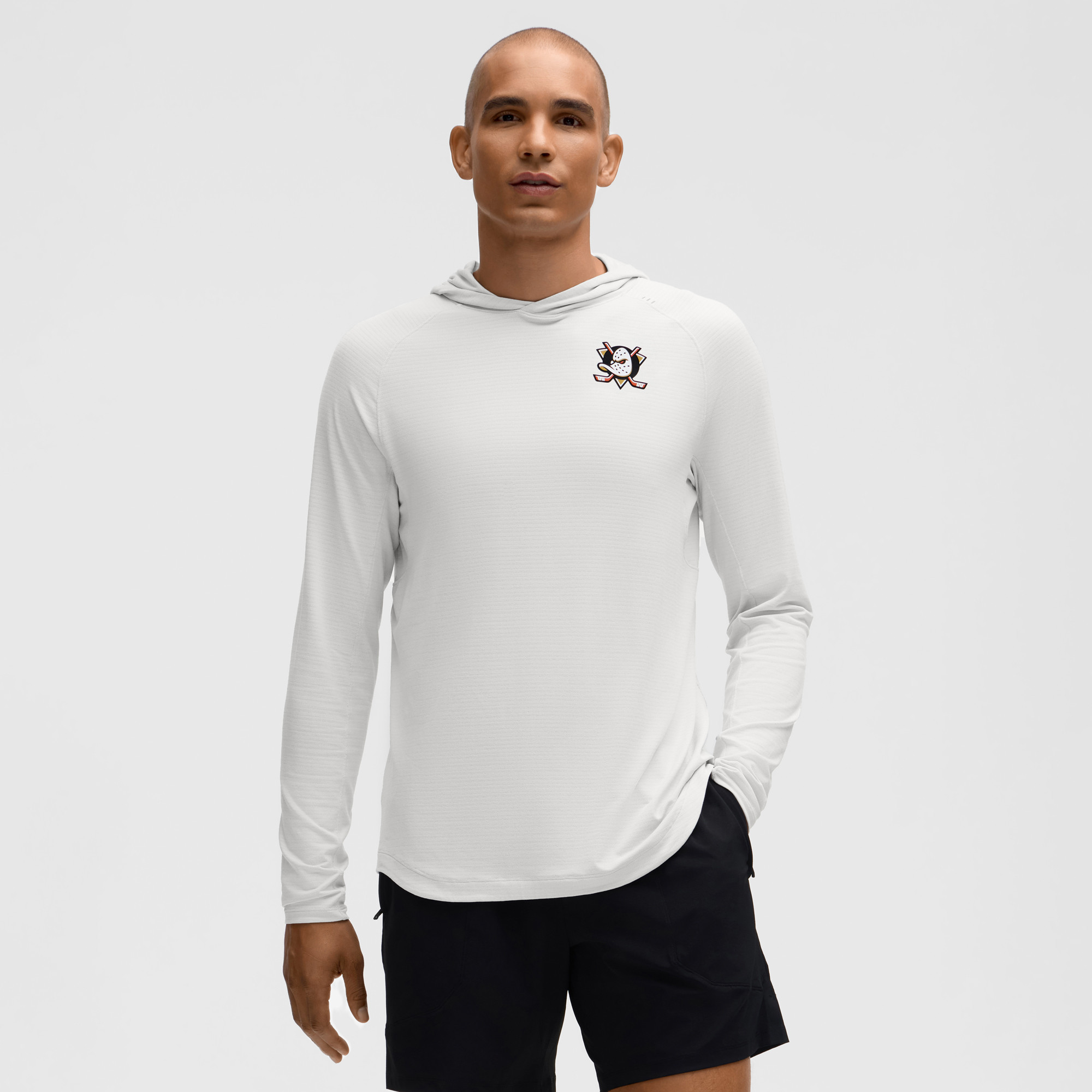 Men's lululemon  Vapor Anaheim Ducks License to Train Hoodie | Fanatics