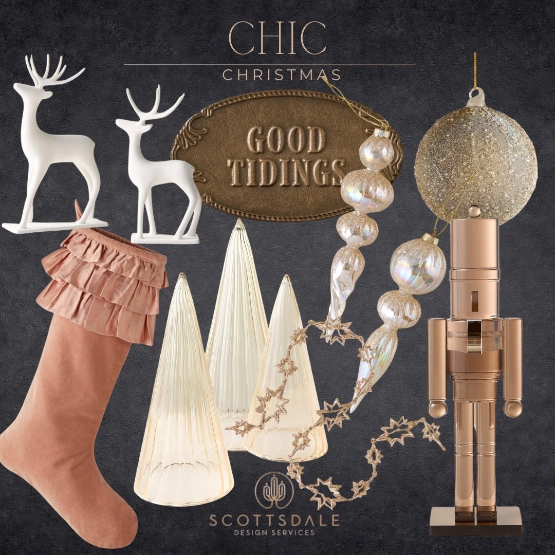 Chic with a little vintage holiday decor🎀🤍

Christmas decor, tabletop deer, acrylic nutcracker, blush holiday, pink Christmas, glad tidings sign, tinsel

#LTKSeasonal #LTKHome