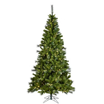 Vickerman 4.5' x 30" Malvern Mix EZ Artificial Christmas Tree, Warm White Dura-Lit® LED lights | Target