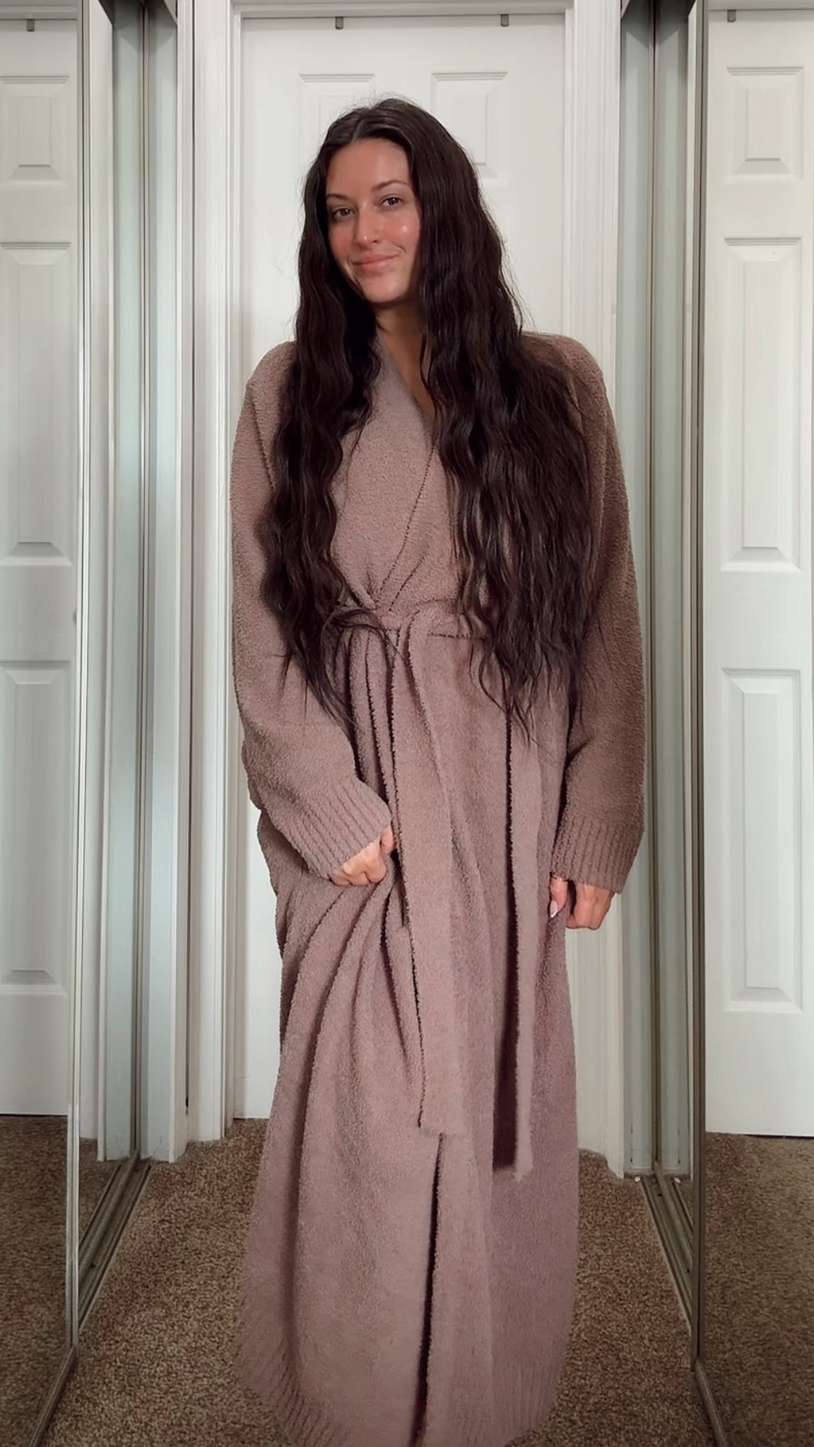 THE best bath robe I’ve ever owned. I might end up getting one more color and then wearing them until they fall apart 😆🤌🏼 

I’m usually a size S/M but wearing a L for an oversized fit. It’s perfect  

#LTKdayinmylife #LTKselfcare #LTKmorningroutine