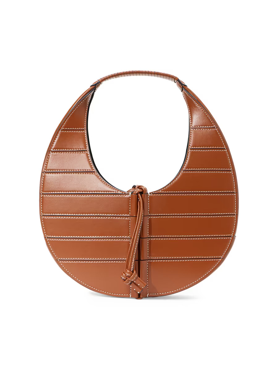 Moon Slatted Leather Tote Bag | Saks Fifth Avenue