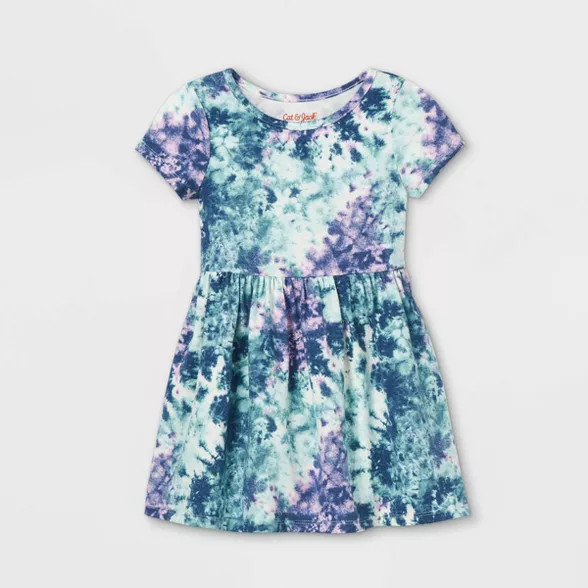 Toddler Girls' Knit Short Sleeve Dress - Cat & Jack™ | Target