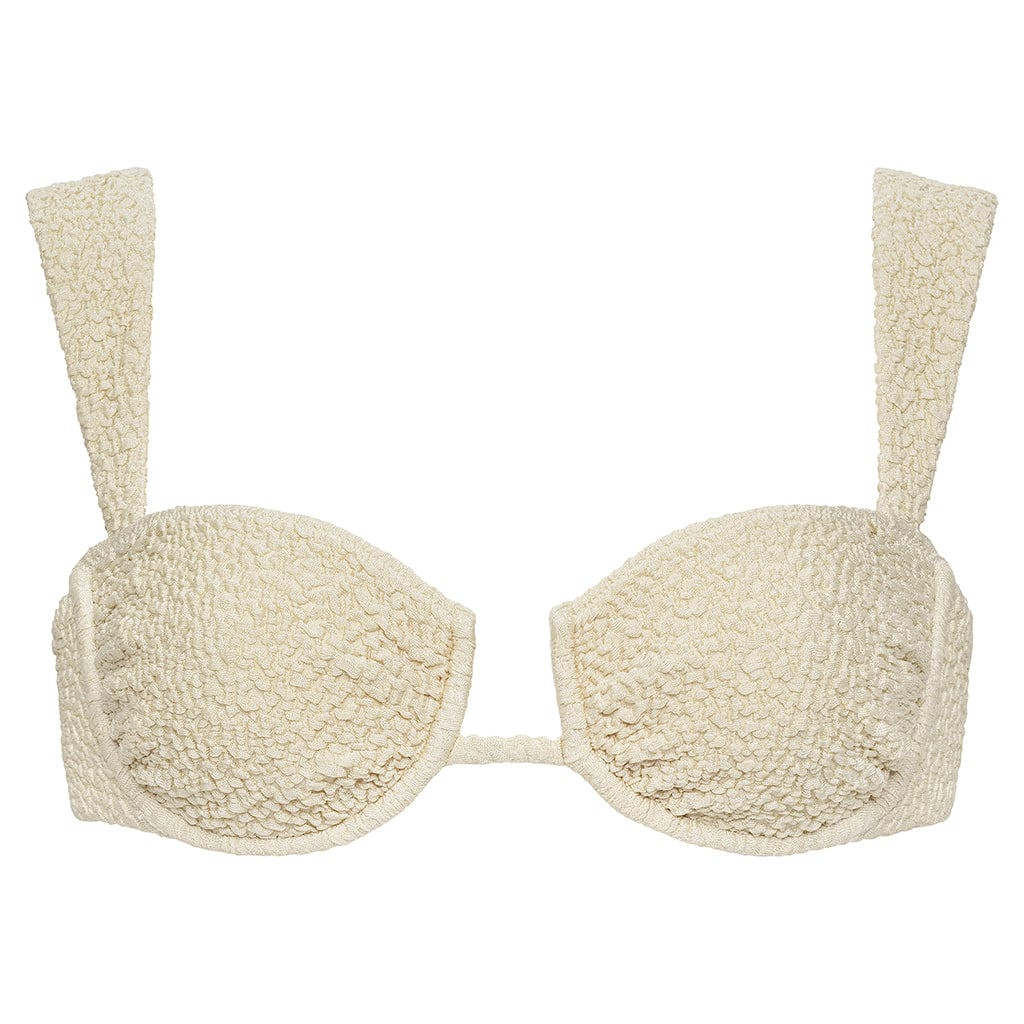 Oat Texture Dita Bikini Top | Montce