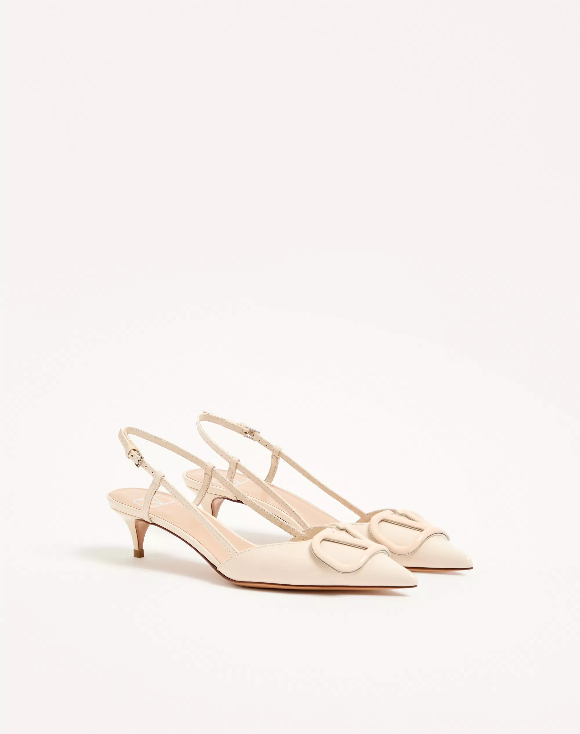 VLogo Signature Patent Leather Slingback Pump 40Mm | Valentino