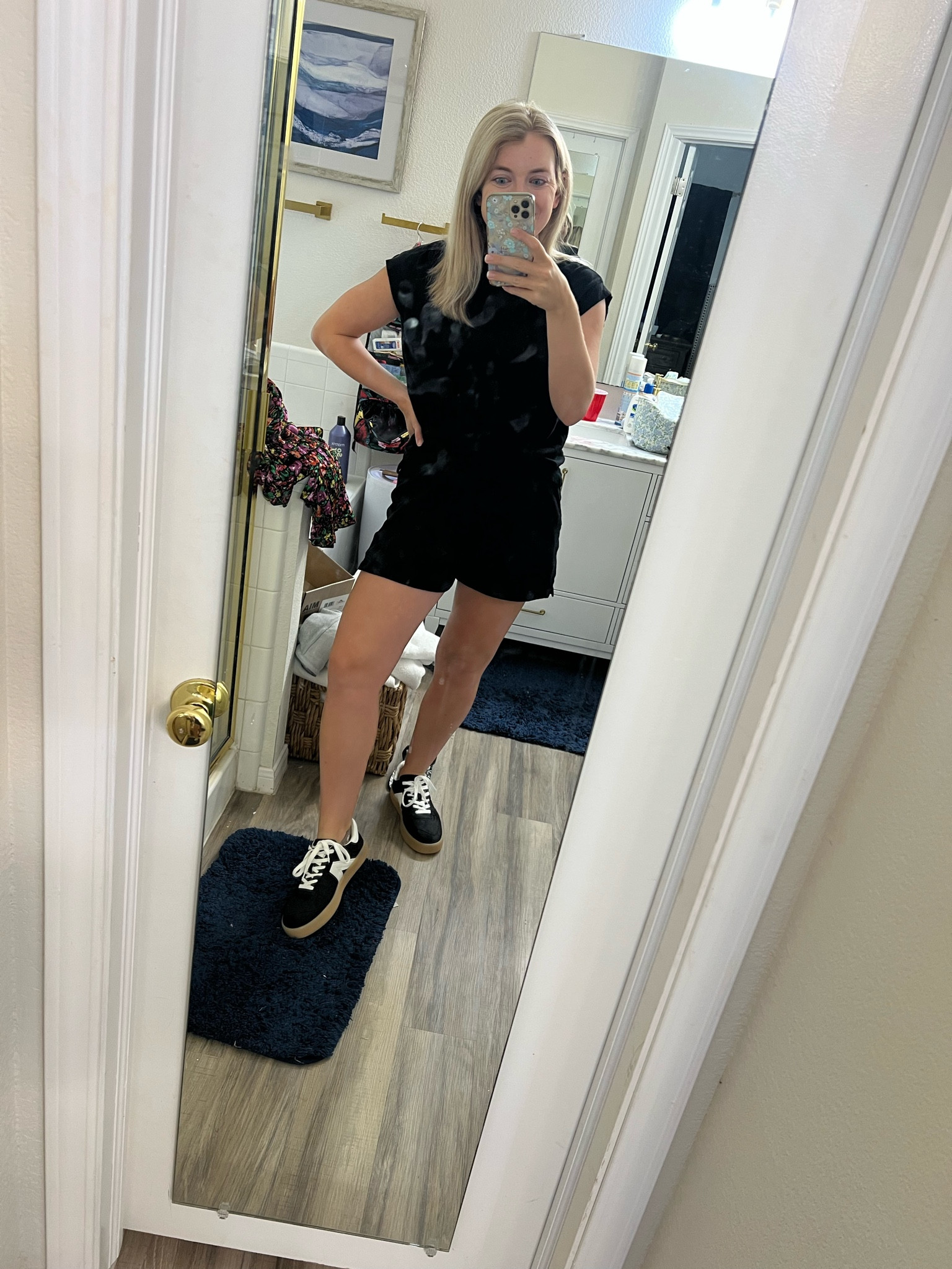 Easy throw on and go outfit for every day!

Mom style
Mom outfits 
All black outfit 
Casual comfy outfit 
Fall transition outfit 

#LTKStyleTip #LTKFindsUnder50