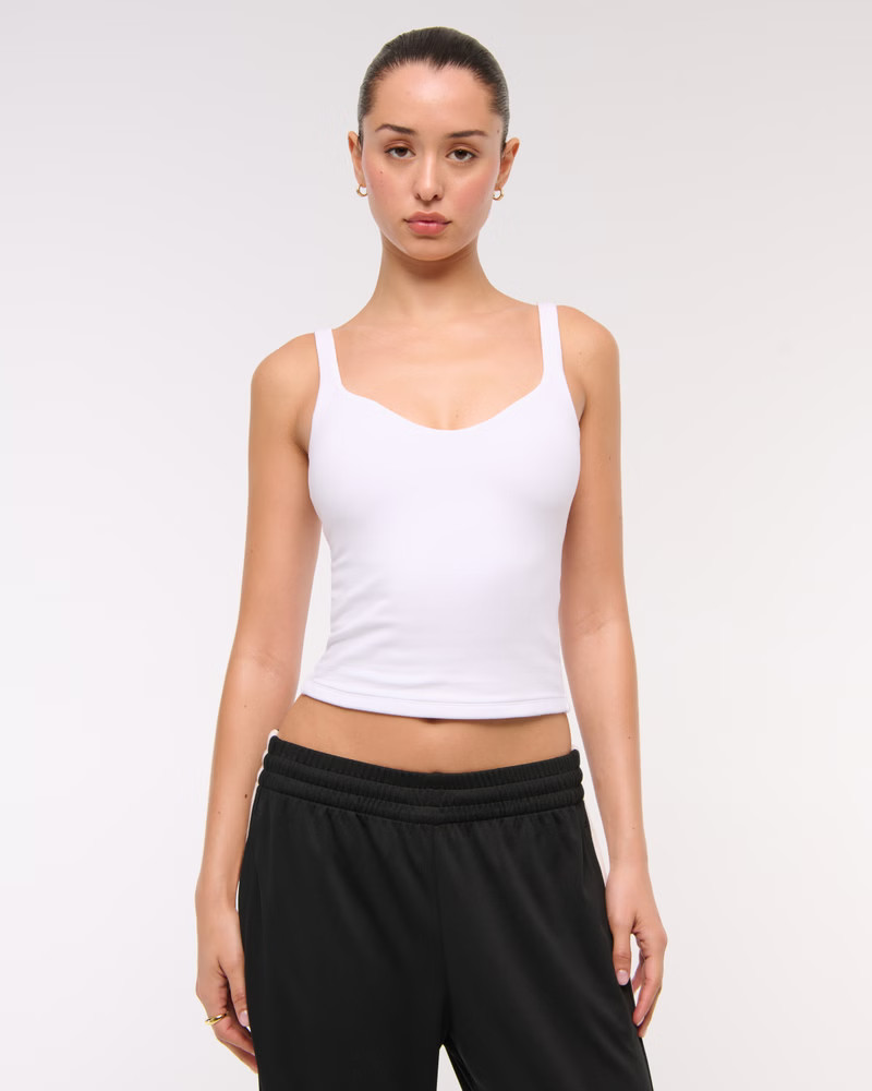 Women's Bra-Free Seamless Sweetheart Tank | Women's New Arrivals | Abercrombie.com | Abercrombie & Fitch (US)