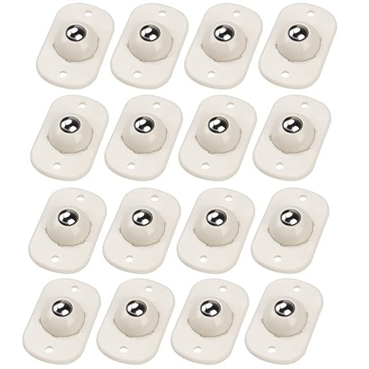 Self Adhesive Mini Caster Wheels, Roller Ball Transfer Bearing, 360° Rotation Universal Wheel, S... | Amazon (US)