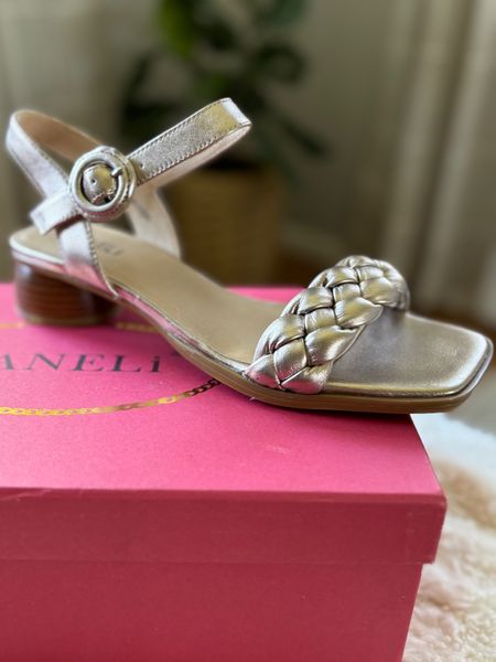Cute low heel, braided sandals for spring and summer. 

#LTKshoecrush #LTKworkwear #LTKsalealert
