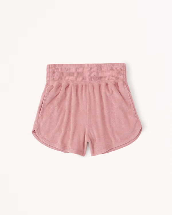 Women's Terry Cloth Shorts | Women's New Arrivals | Abercrombie.com | Abercrombie & Fitch (US)