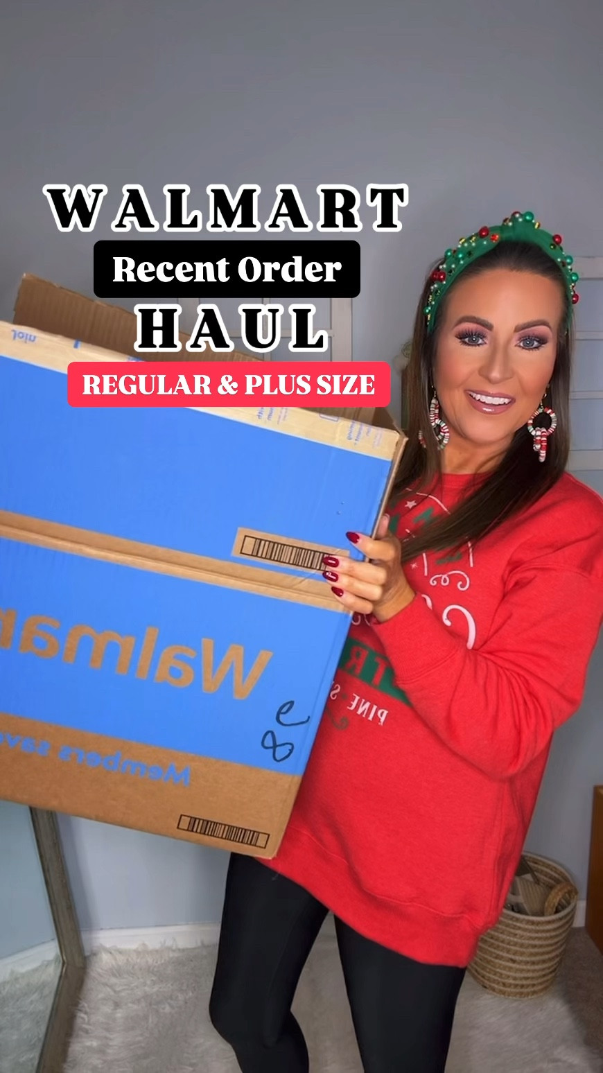 Red Christmas Sweatshirt: M
Leopard Top: S (you could truly wear this out - has flattering split high/low hem)
Leopard Pants: XS (stretchy waistband with drawstring & pockets)
Blue Sweater: M
Green Scuba Top: S (I also linked all the pieces you can mix and match with this!)
Black Leggings: S (they’re fleece lined and SO comfortable)

I am 5’3”, 120 lbs, 30-27-38. 

Winter outfits, winter sweater, loungewear, elevated casual, gifts for her 

#LTKFindsUnder50 #LTKStyleTip #LTKSeasonal