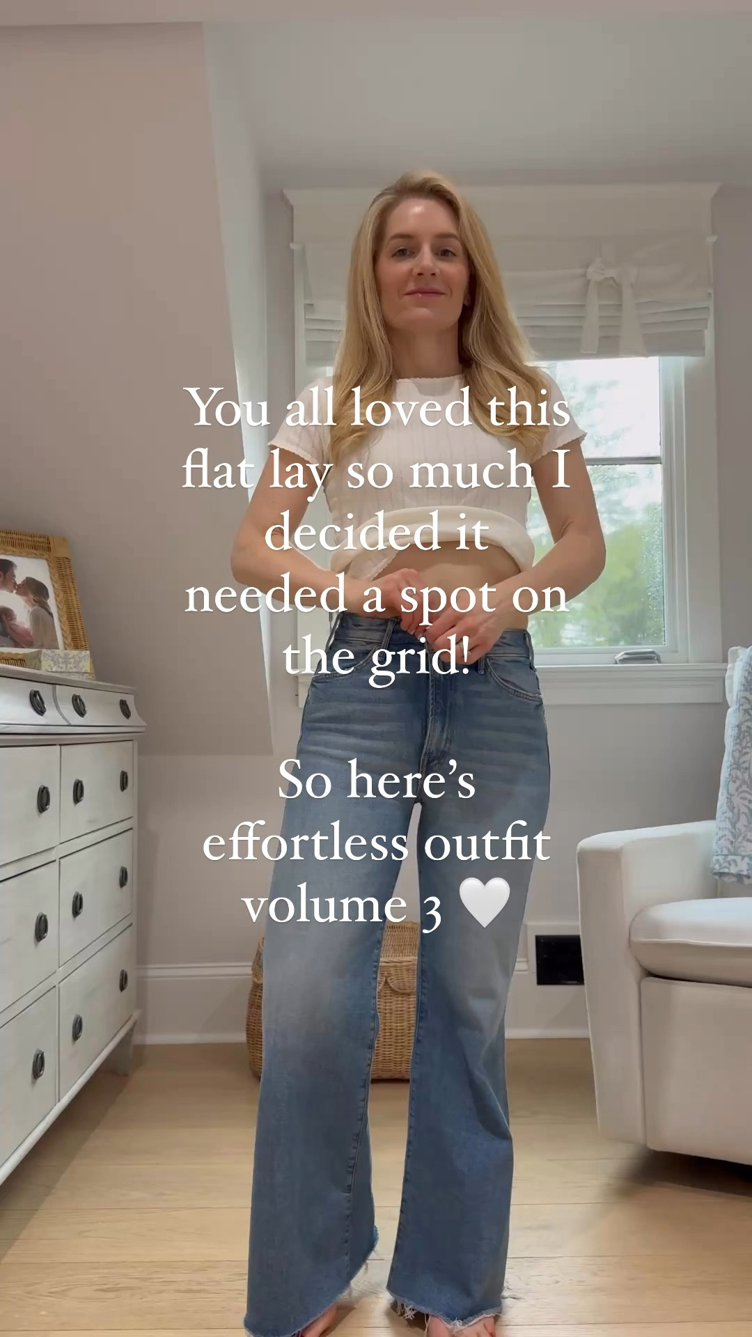 Everyday outfit, mom outfit, classic style, wide leg jeans, pointelle, spring sweater, adidas sneakers, samba, gazelle  

#LTKOver40 #LTKStyleTip #LTKFindsUnder100