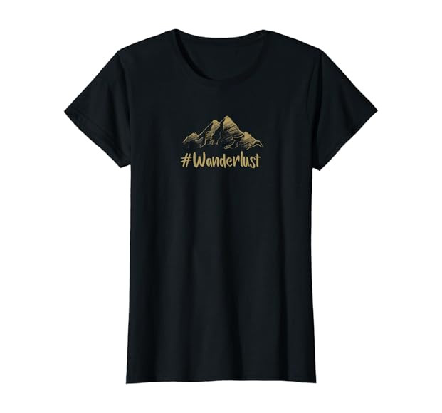 Wanderlust t-shirt for women loving traveling | Amazon (US)