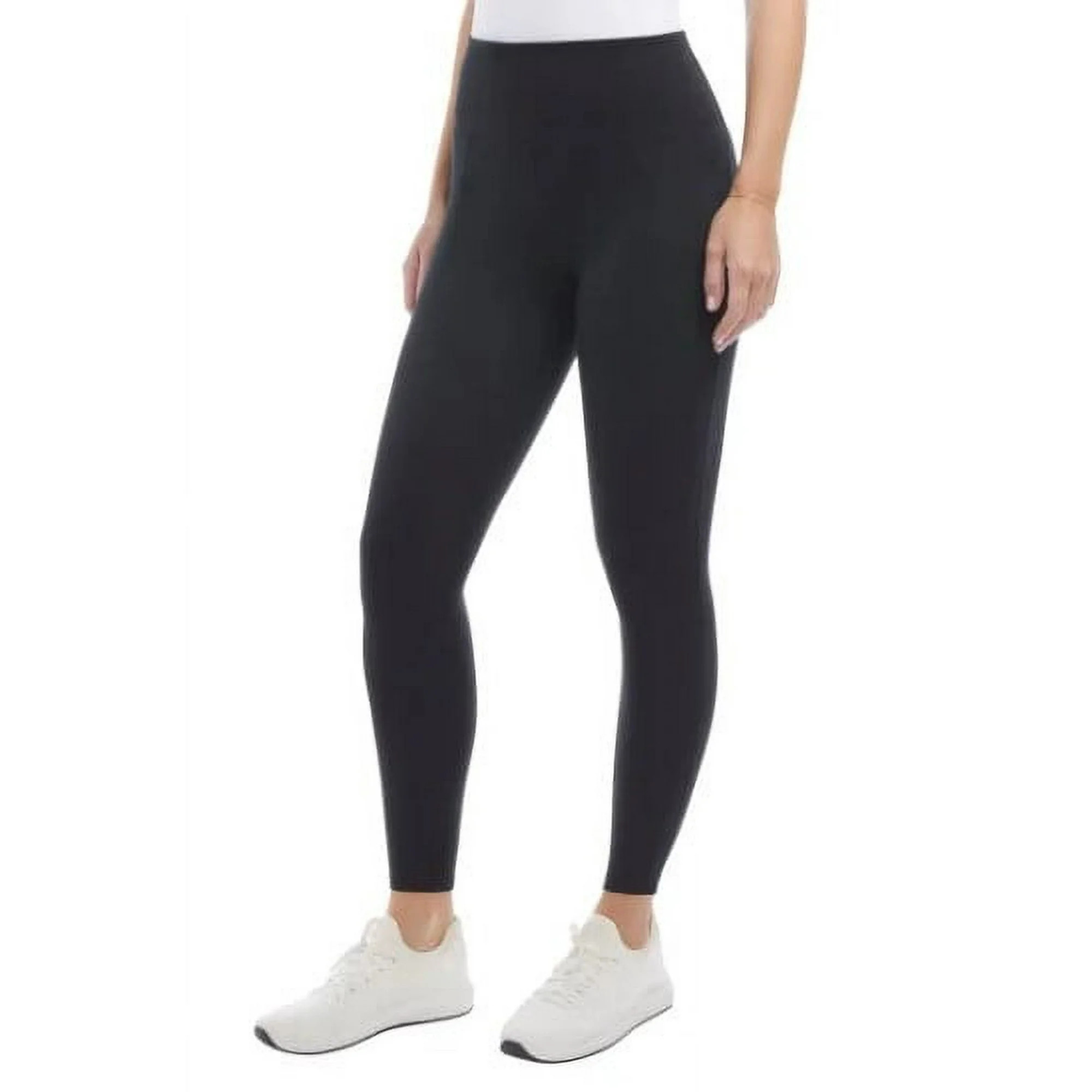Danskin Ladies' High Rise Midweight Legging (Black, Large) - Walmart.com | Walmart (US)