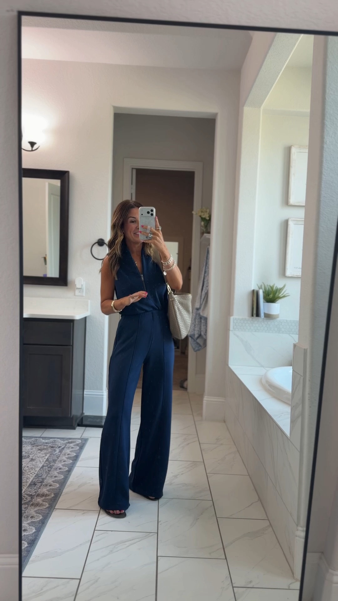 Wearing an XS Regular in this Air Essentials Jumpsuit by Spanx! Comes in multiple colors, I’m 5”6 for reference.

#LTKgrwm #LTKootd #LTKdayinmylife